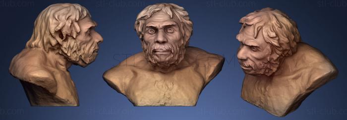 3D модель Неизвестный мужчина 12 (STL)